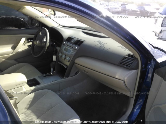 4T1BE46K67U091140 - 2007 TOYOTA CAMRY NEW GENERAT CE/LE/XLE/SE BLUE photo 5