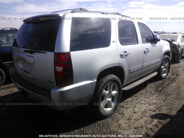 1GNSCCE0XBR241046 - 2011 CHEVROLET TAHOE C1500 LTZ Gümüş foto 4