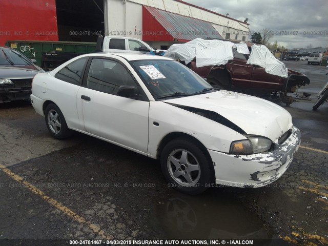 JA3AY11A2XU011416 - 1999 MITSUBISHI MIRAGE DE WHITE photo 1