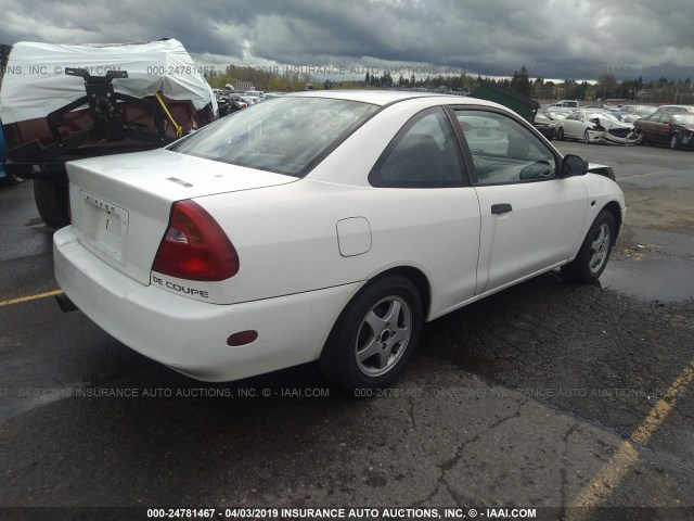 JA3AY11A2XU011416 - 1999 MITSUBISHI MIRAGE DE WHITE photo 4