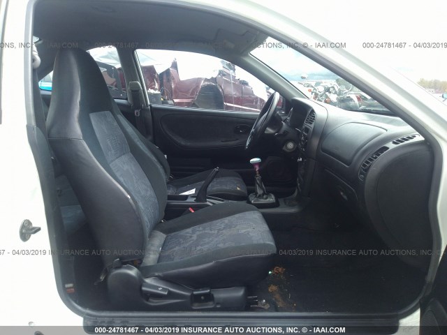 JA3AY11A2XU011416 - 1999 MITSUBISHI MIRAGE DE WHITE photo 5