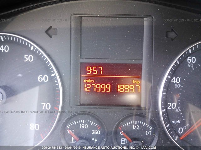 3VWRJ71K38M198494 - 2008 VOLKSWAGEN JETTA WOLFSBURG 黑色 照片 7