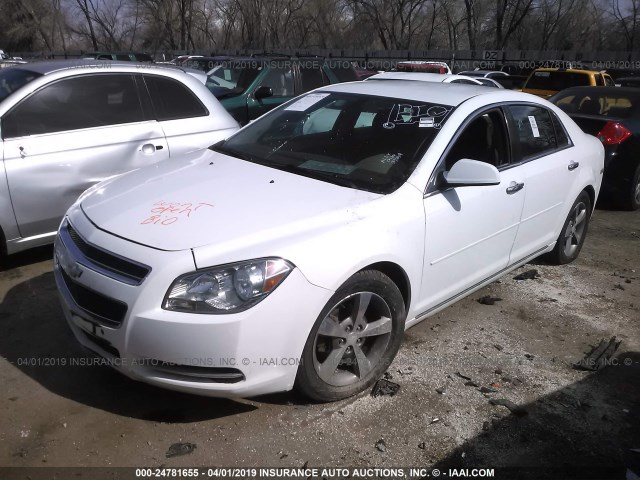 1G1ZC5EU4CF388447 - 2012 CHEVROLET MALIBU 1LT 白色 照片 2