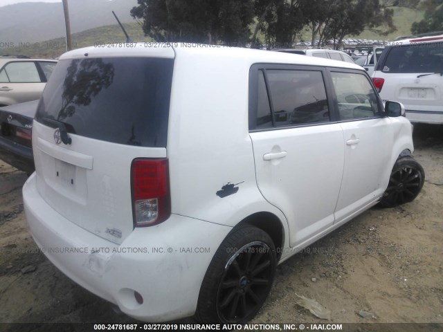 JTLZE4FE3C1143448 - 2012 TOYOTA SCION XB 白色 照片 4