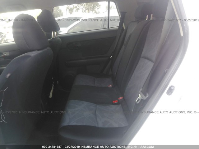 JTLZE4FE3C1143448 - 2012 TOYOTA SCION XB 白色 照片 8