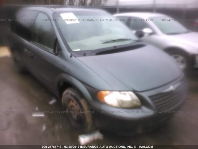 1C4GJ25342B705871 - 2002 CHRYSLER VOYAGER GRAY photo 1