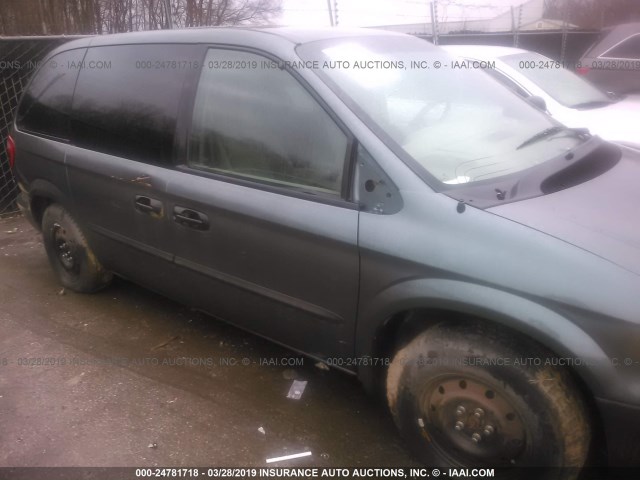 1C4GJ25342B705871 - 2002 CHRYSLER VOYAGER GRAY photo 6