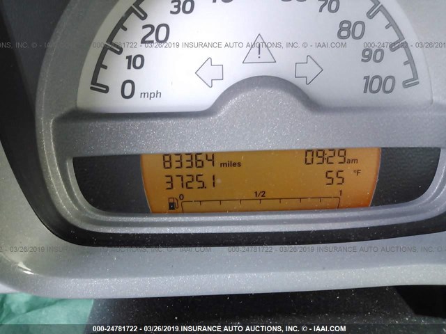 WMEEJ31X78K086277 - 2008 SMART FORTWO PURE/PASSION BLACK photo 7