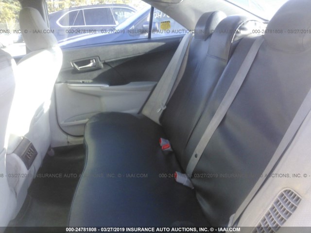 4T1BD1FK9EU110181 - 2014 TOYOTA CAMRY HYBRID/LE/XLE ყვითელი ფოტო 8