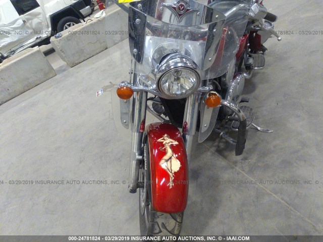 JKBVNKD108A021660 - 2008 KAWASAKI VN1600 D RED photo 5