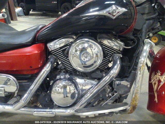 JKBVNKD108A021660 - 2008 KAWASAKI VN1600 D RED photo 8