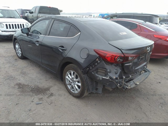 JM1BM1V77F1264232 - 2015 MAZDA 3 TOURING GRAY photo 3