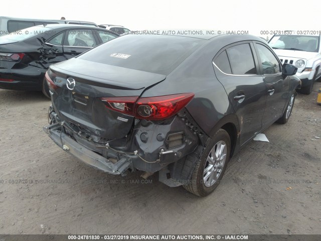 JM1BM1V77F1264232 - 2015 MAZDA 3 TOURING GRAY photo 4