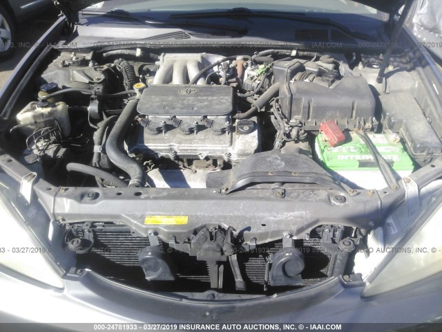 4T1BF32K73U546942 - 2003 TOYOTA CAMRY LE/XLE/SE GRAY photo 10