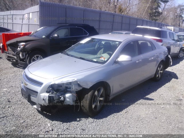 1G1ZC5E19BF179175 - 2011 CHEVROLET MALIBU 1LT 银色 照片 2