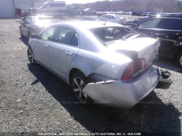 1G1ZC5E19BF179175 - 2011 CHEVROLET MALIBU 1LT 银色 照片 3