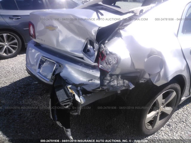 1G1ZC5E19BF179175 - 2011 CHEVROLET MALIBU 1LT 银色 照片 6