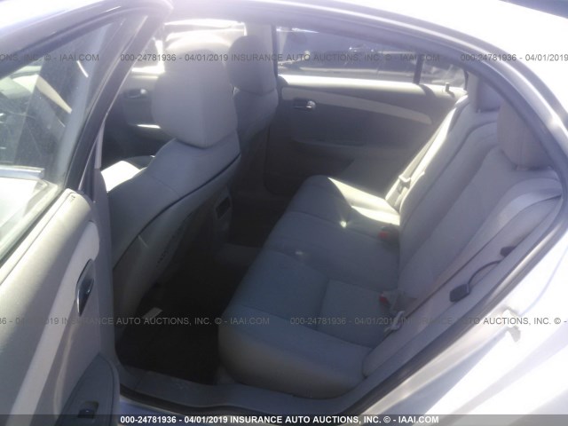 1G1ZC5E19BF179175 - 2011 CHEVROLET MALIBU 1LT 银色 照片 8