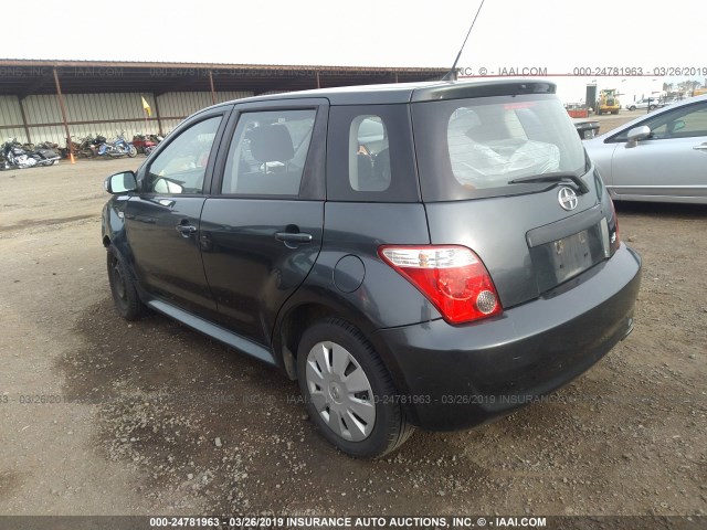 JTKKT624960148474 - 2006 TOYOTA SCION XA GRAY photo 3