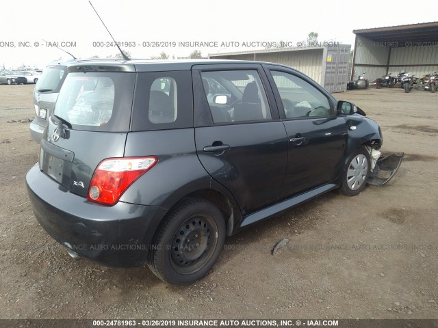 JTKKT624960148474 - 2006 TOYOTA SCION XA GRAY photo 4