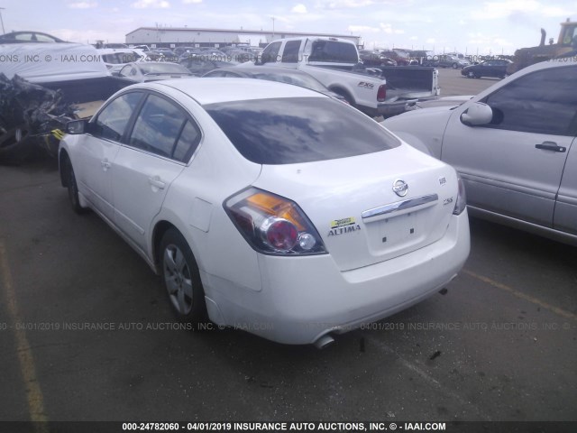 1N4AL21E58N496841 - 2008 NISSAN ALTIMA 2.5/2.5S WHITE photo 3