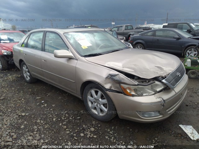 4T1BF28B0YU104027 - 2000 TOYOTA AVALON XL/XLS GOLD photo 1