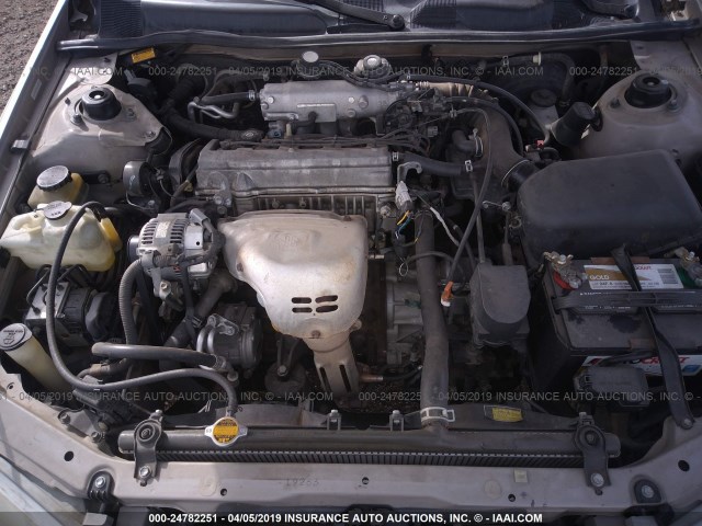 4T1BG22K7XU418245 - 1999 TOYOTA CAMRY CE/LE/XLE TAN photo 10