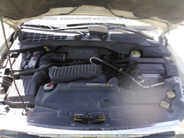 1A8HX58248F133458 - 2008 CHRYSLER ASPEN LIMITED CREAM photo 10