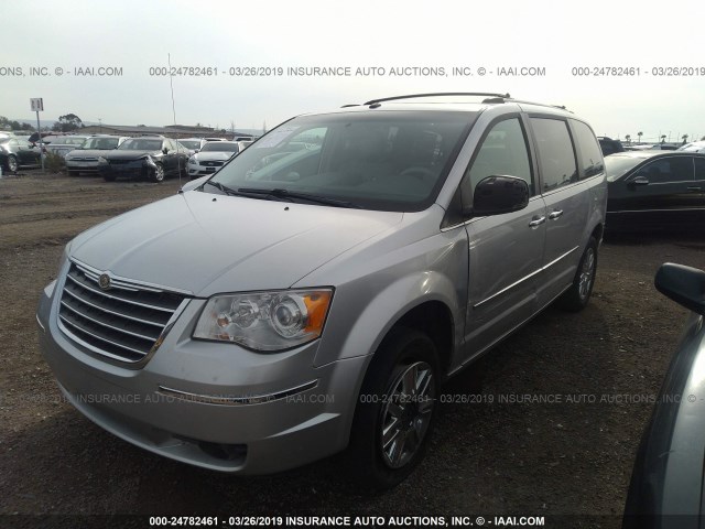 2A8HR64X48R133549 - 2008 CHRYSLER TOWN & COUNTRY LIMITED SILVER photo 6