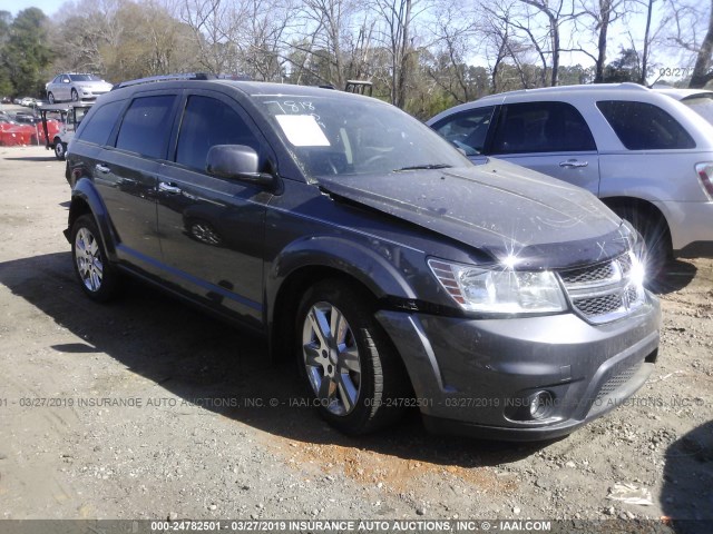 3C4PDCDG2FT567818 - 2015 DODGE JOURNEY LIMITED GRAY photo 1