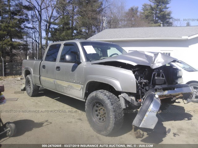 1GCGK13U33F145953 - 2003 CHEVROLET SILVERADO K1500 HEAVY DUTY SILVER photo 1