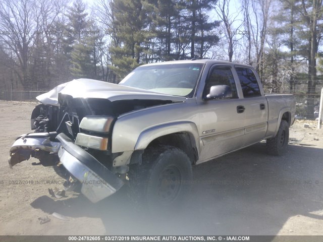 1GCGK13U33F145953 - 2003 CHEVROLET SILVERADO K1500 HEAVY DUTY SILVER photo 2