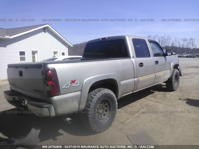 1GCGK13U33F145953 - 2003 CHEVROLET SILVERADO K1500 HEAVY DUTY SILVER photo 4