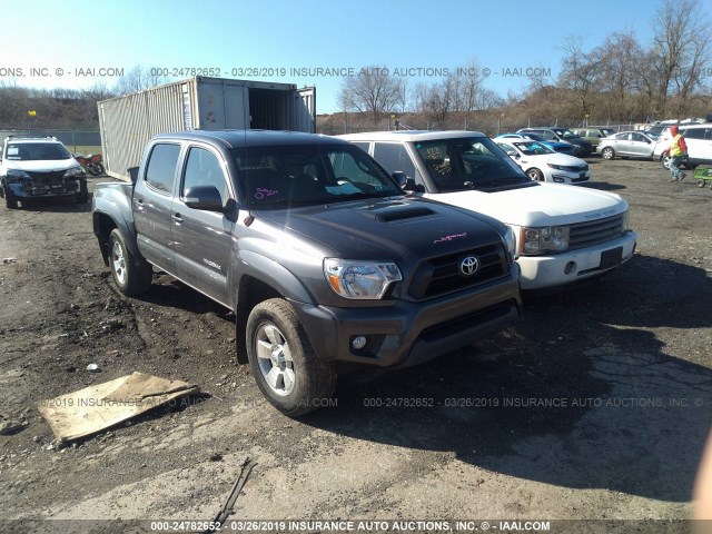 5TFLU4EN5DX059944 - 2013 TOYOTA TACOMA DOUBLE CAB 灰色 照片 1