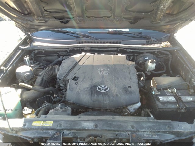 5TFLU4EN5DX059944 - 2013 TOYOTA TACOMA DOUBLE CAB 灰色 照片 10