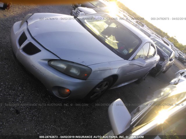 2G2WP522351160391 - 2005 PONTIAC GRAND PRIX GRAY photo 2