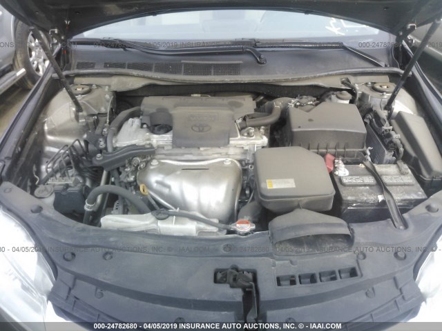 4T1BF1FKXGU152503 - 2016 TOYOTA CAMRY LE/XLE/SE/XSE GRAY photo 10