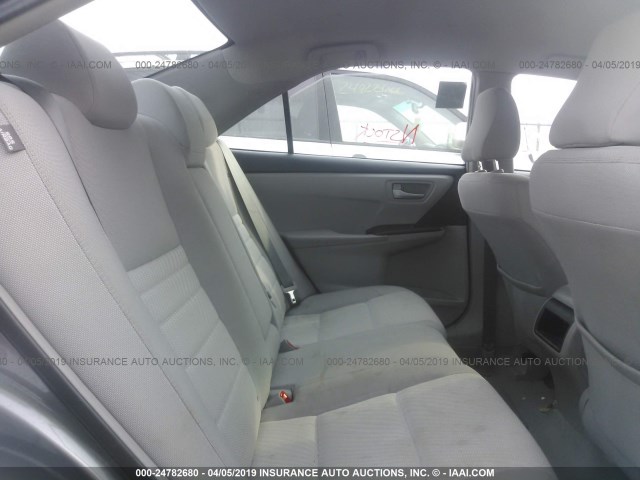 4T1BF1FKXGU152503 - 2016 TOYOTA CAMRY LE/XLE/SE/XSE GRAY photo 8