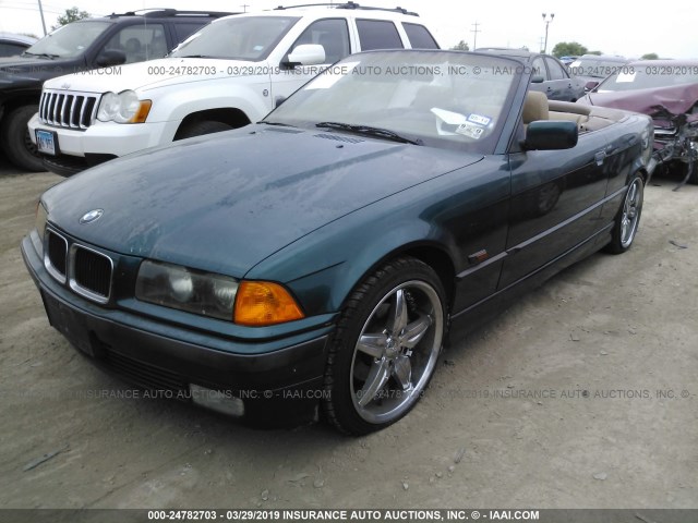 WBABK8329TET94231 - 1996 BMW 328 IC AUTOMATIC أخضر صورة 2