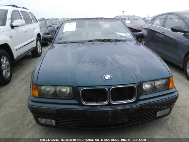 WBABK8329TET94231 - 1996 BMW 328 IC AUTOMATIC أخضر صورة 6