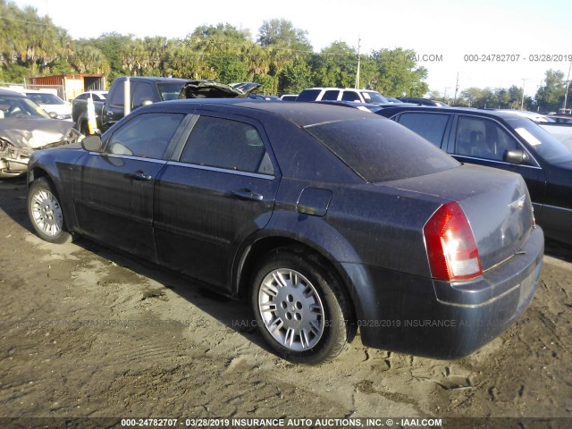 2C3KA43R46H152072 - 2006 CHRYSLER 300 BLACK photo 3