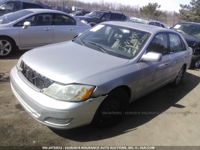 4T1BF28B01U162838 - 2001 TOYOTA AVALON XL/XLS SILVER photo 2