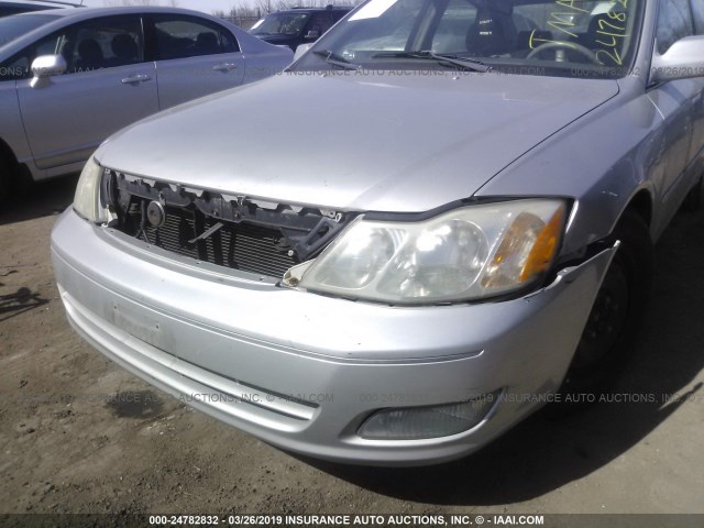 4T1BF28B01U162838 - 2001 TOYOTA AVALON XL/XLS SILVER photo 6