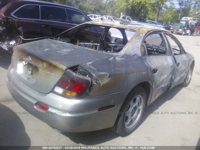 1G3GS64CX24134221 - 2002 OLDSMOBILE AURORA 4.0 GRAY photo 4