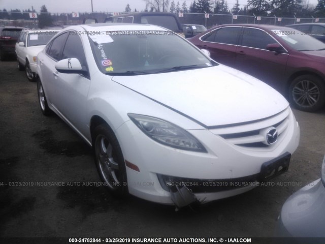 1YVHZ8CB6A5M41179 - 2010 MAZDA 6 S WHITE photo 1