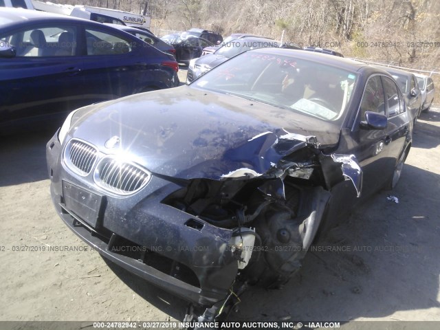 WBANF33527CW69339 - 2007 BMW 525 XI Dark Blue photo 2