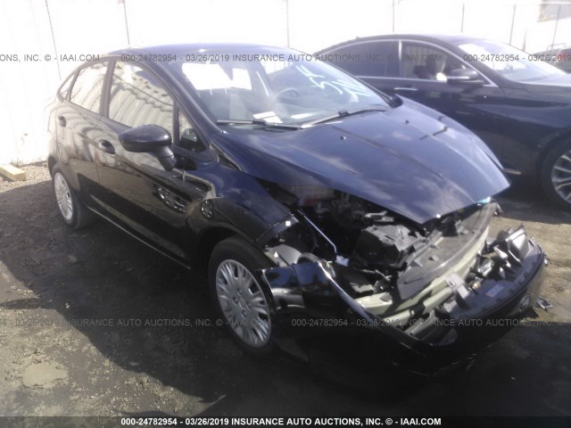 3FADP4AJXJM142999 - 2018 FORD FIESTA S BLACK photo 1