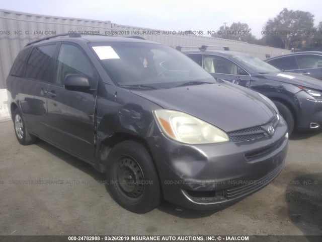 5TDZA23C74S150180 - 2004 TOYOTA SIENNA CE/LE GRAY photo 1