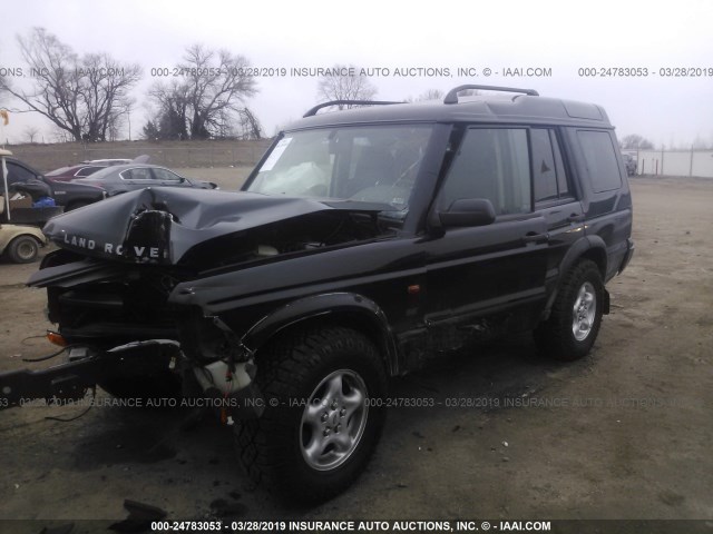 SALTY12401A297464 - 2001 LAND ROVER DISCOVERY II SE BLACK photo 2