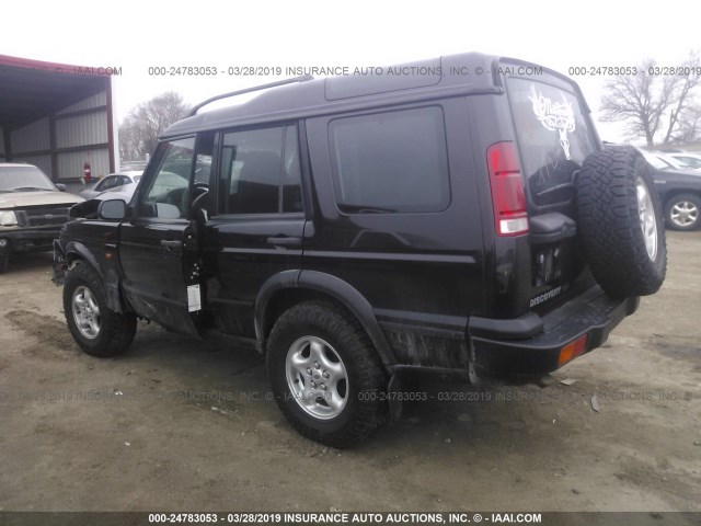 SALTY12401A297464 - 2001 LAND ROVER DISCOVERY II SE BLACK photo 3